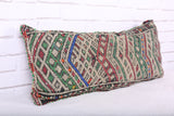 Moroccan pillow rug 12.9 inches X 29.1 inches