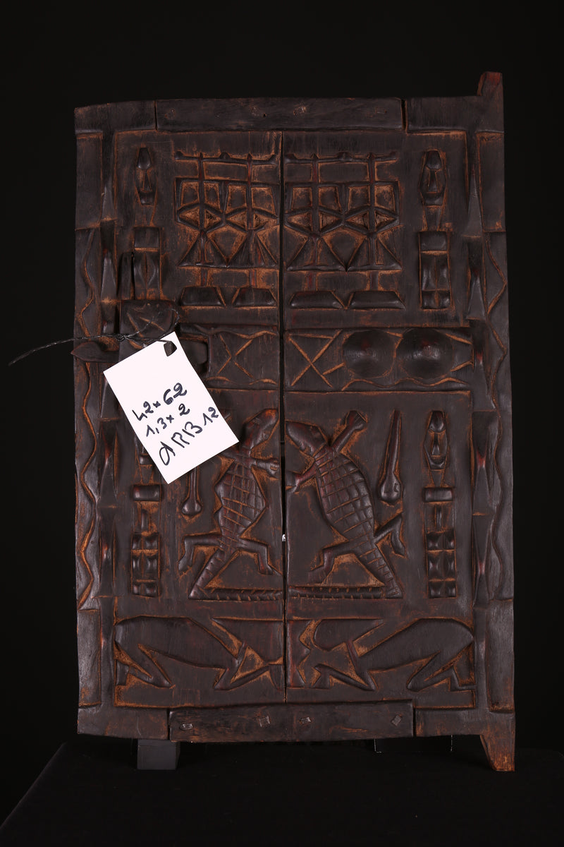 AFRICAN DOORS 1.3 FT X 2 FT - Dogon door