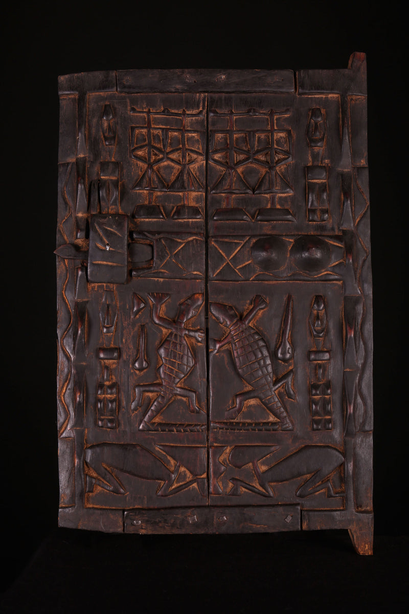 AFRICAN DOORS 1.3 FT X 2 FT - Dogon door