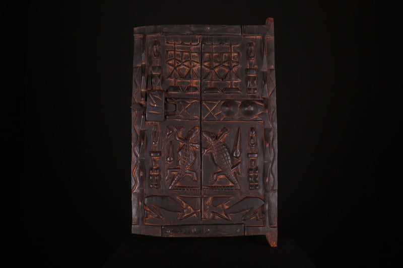 AFRICAN DOORS 1.3 FT X 2 FT - Dogon door