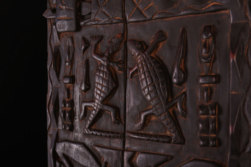 AFRICAN DOORS 1.3 FT X 2 FT - Dogon door