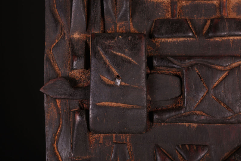 AFRICAN DOORS 1.3 FT X 2 FT - Dogon door