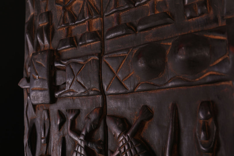 AFRICAN DOORS 1.3 FT X 2 FT - Dogon door