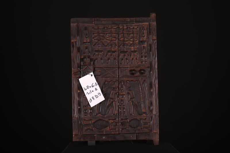 AFRICAN DOORS 1.3 FT X 2 FT - Dogon door