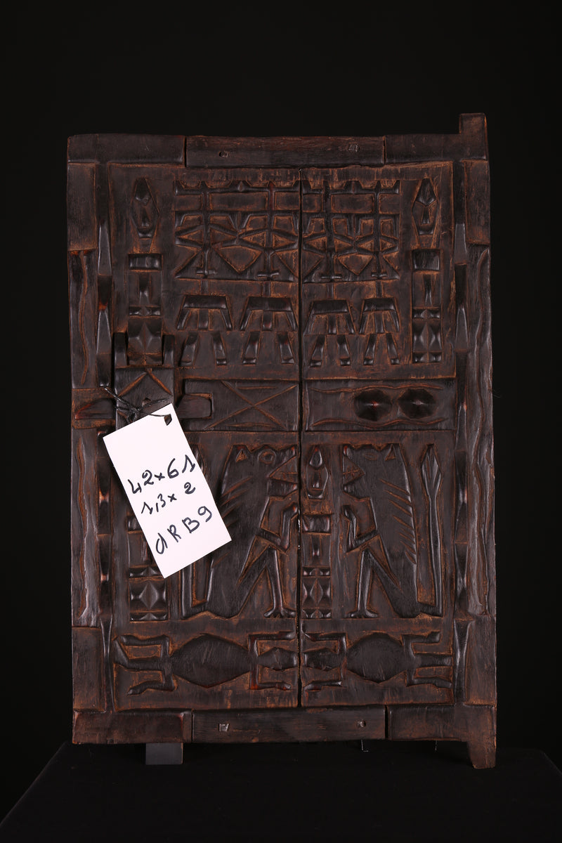 AFRICAN DOORS 1.3 FT X 2 FT - Dogon door