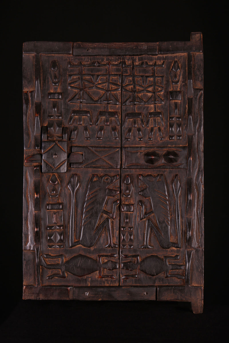 AFRICAN DOORS 1.3 FT X 2 FT - Dogon door