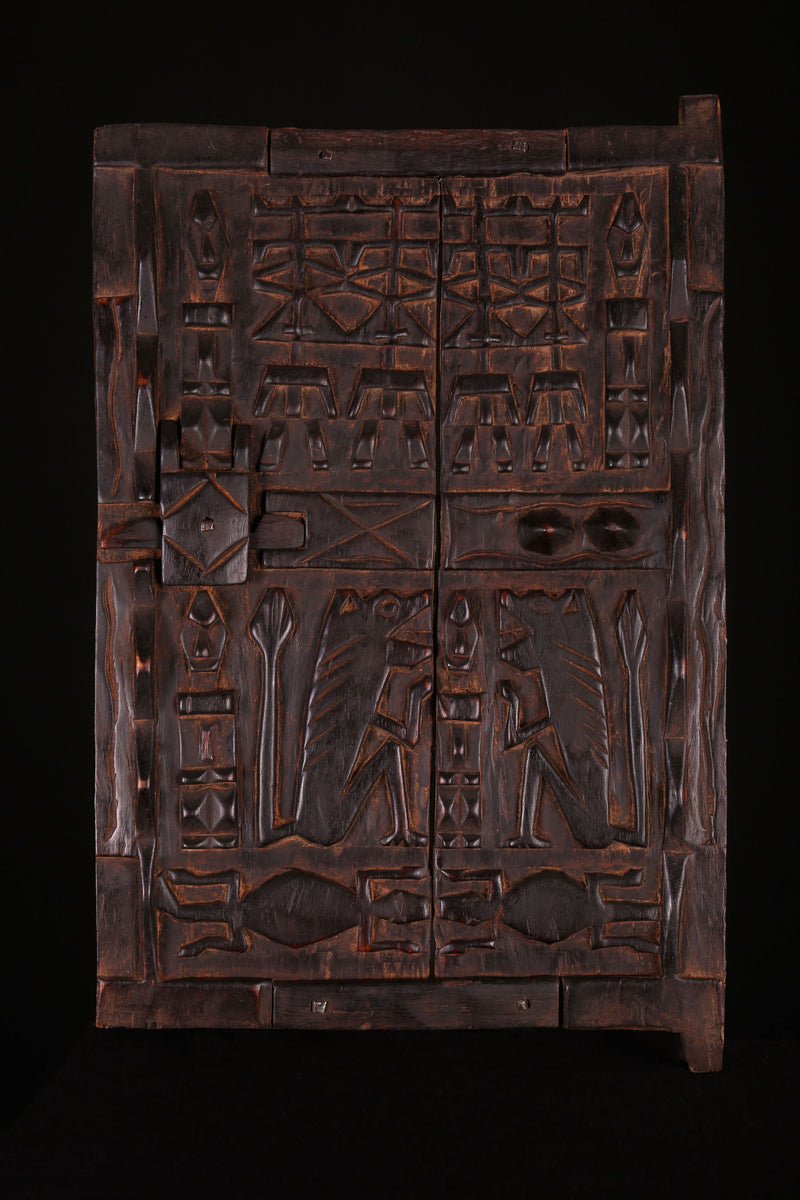 AFRICAN DOORS 1.3 FT X 2 FT - Dogon door