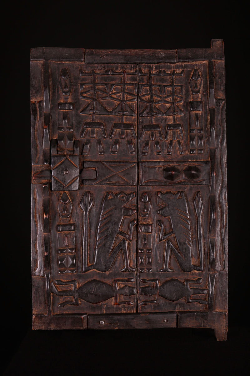 AFRICAN DOORS 1.3 FT X 2 FT - Dogon door