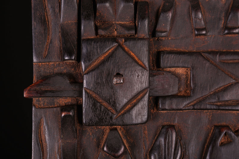 AFRICAN DOORS 1.3 FT X 2 FT - Dogon door