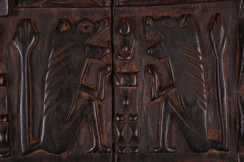 AFRICAN DOORS 1.3 FT X 2 FT - Dogon door