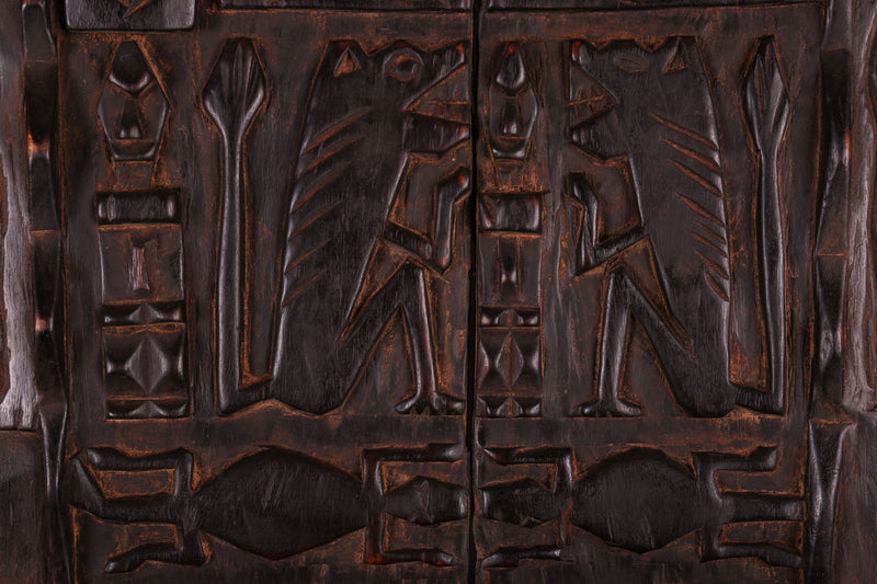 AFRICAN DOORS 1.3 FT X 2 FT - Dogon door