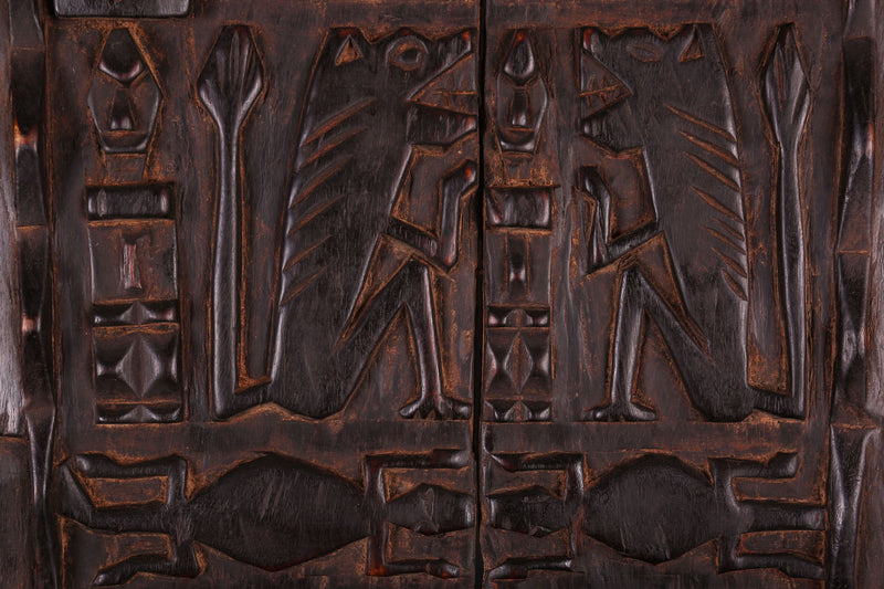 AFRICAN DOORS 1.3 FT X 2 FT - Dogon door