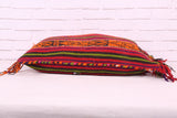 Red Moroccan Bohemian pillow 17.7 inches X 25.9 inches