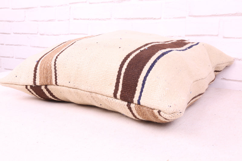 Beige Moroccan Pillow 20.4 inches X 20.4 inches