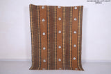 Vintage african handwoven fabric 5 FT X 6.5 FT