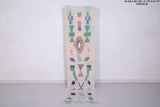 Vintage handmade runner rug  2.1 FT X 8.7 FT