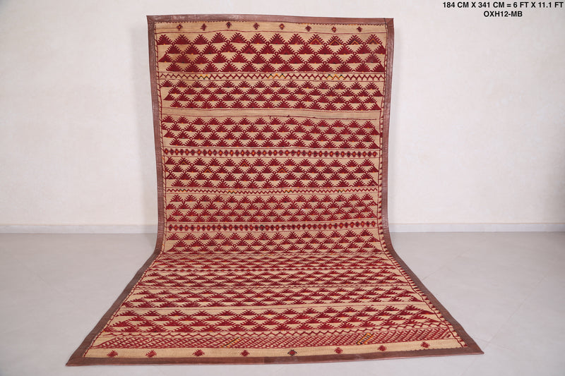 Moroccan Runner rug 6 FT X 11.1 FT