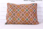 Moroccan Berber Pillow 13.7 inches X 18.8 inches