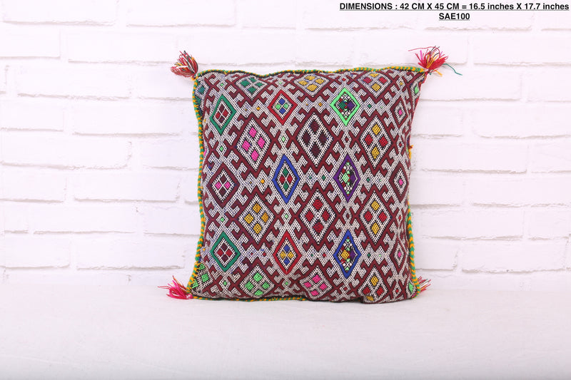 Moroccan Trellis Pillow 16.5 inches X 17.7 inches