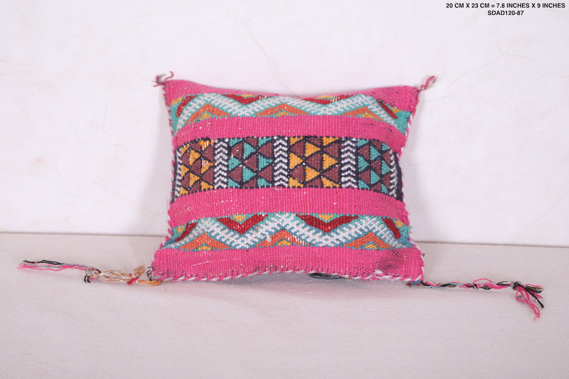 Moroccan Pink Pillow 7.8 INCHES X 9 INCHES