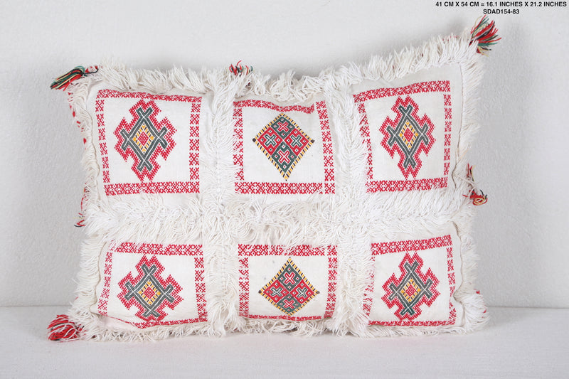 Moroccan Kilim Pillow 16.1 INCHES X 21.2 INCHES