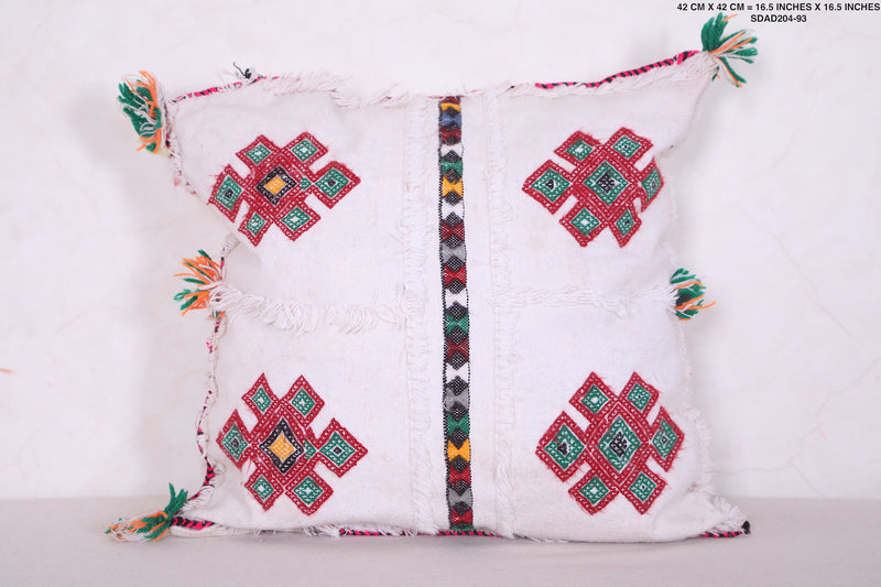 Moroccan berber pillow 16.5 INCHES X 16.5 INCHES