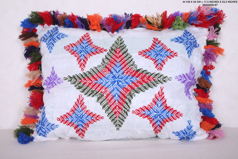 Moroccan Pillow 17.3 INCHES X 23.2 INCHES