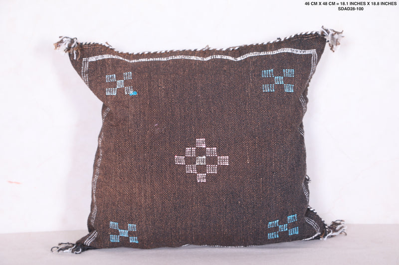 Moroccan Kilim Pillow 18.1 INCHES X 18.8 INCHES