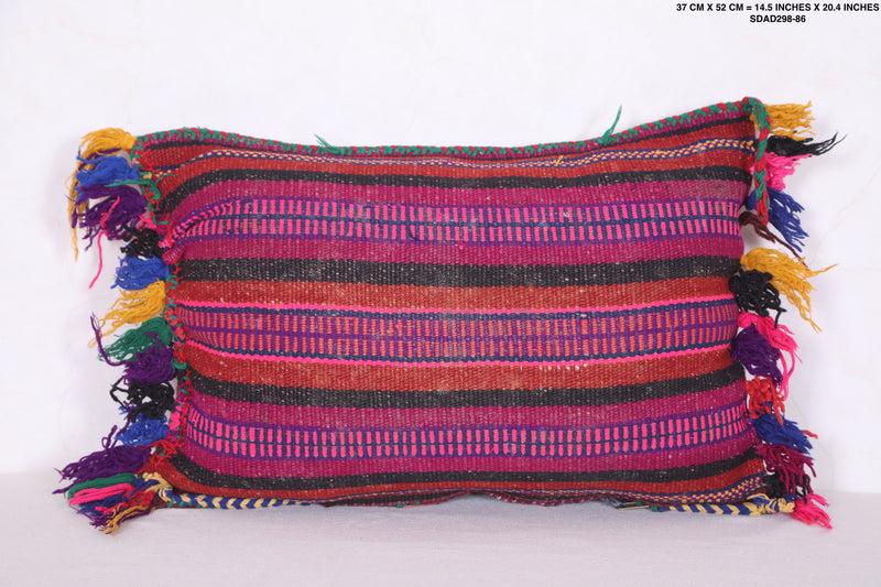 Handwoven kilim Pillow 14.5 INCHES X 20.4 INCHES