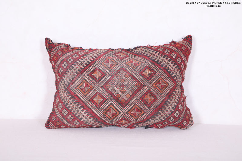 Moroccan Kilim Pillow 9.8 INCHES X 14.5 INCHES