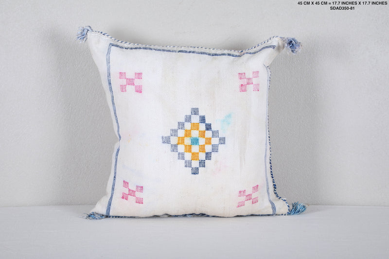 Square Berber Pillow 17.7 INCHES X 17.7 INCHES