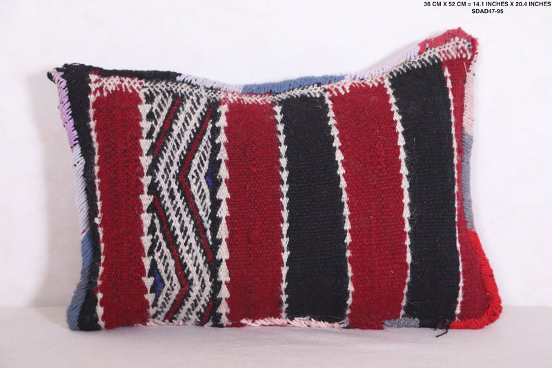 Moroccan Kilim Pillow 14.1 INCHES X 20.4 INCHES