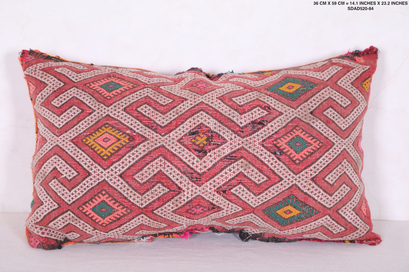 Moroccan Pillow 14.1 INCHES X 23.2 INCHES