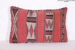 Vintage Moroccan kilim Pillow 15.3 INCHES X 23.6 INCHES