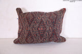 Brown Moroccan pillow 10.2 INCHES X 13.7 INCHES