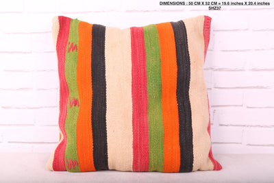 Moroccan Striped Cushion 19.6 inches X 20.4 inches