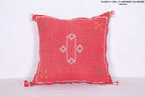 Moroccan handmade kilim pillow 17.3 INCHES X 18.5 INCHES