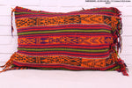 Red Moroccan Bohemian pillow 17.7 inches X 25.9 inches