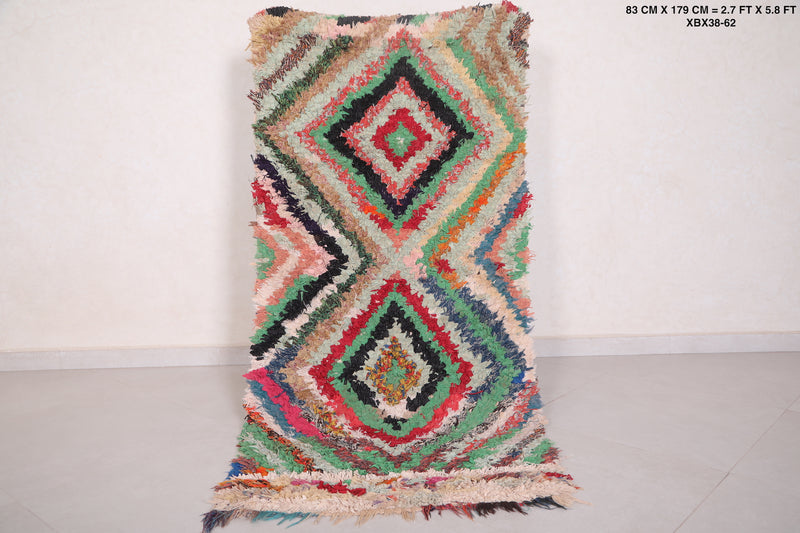 Wonderfully colored Runner Rug 2.7 FT X 5.8 FT